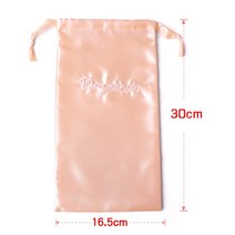 발레슈즈 드로 스트링 발레 포인트 슈즈 가방 새틴 댄스 슬리퍼 여성용 핑크 액세서리, [01] M, [03] Pink-Satin, 01 M