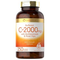 Carlyle 칼라일 완충 비타민C 2000mg 250카플렛 로즈힙
