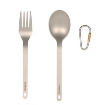 명품수저세트 티타늄 부부 수저세트 tomshoo 식기 저녁 식사 frok 숟가락 칼, 5개