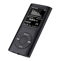 MP4 스포츠 귀여운 fm 라디오 mp3 mp4 플레이어 휴대용 1.8 인치 lcd 지원 뮤직 비디오 미디어 mp3 mp4 플레이어 팟 스타일, 검은색