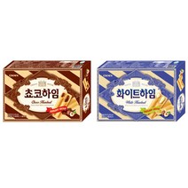 크라운 초코하임 142g + 화이트하임 142g (총2개)디저트 간식 초코하임