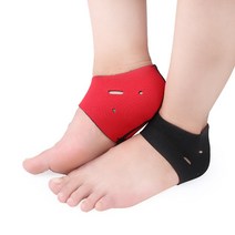 아킬레스건보조기 족하수보조기 발바닥 근막염 치료 랩 발 뒤꿈치 통증 아치 지원 발목 받침대 따뜻한 보호대 깔창 2 개, 2개