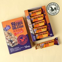 [1+1 선착순찬스] 산과들에 원데이에너지바 오리지널 10개세트 (영양바 견과류바), 원데이에너지바오리지널10개세트x1