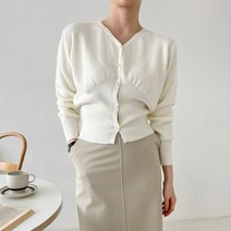 세이러브 여성스러운 봄 스위티 니트가디건 코디룩