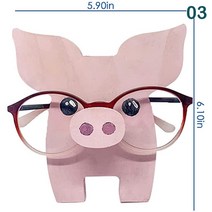 동물 안경 랙 귀여운 3D 나무 조각 선글라스 디스플레이 선반 쇼 스탠드 쥬얼리 홀더 쇼케이스 1 개, 한개옵션1, 02 Sloth