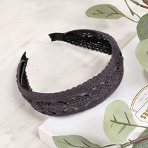 머리띠 레이스 핸드메이드 헤어밴드 프릴