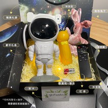 플라네타리움 천체 투영기 밤하늘 우주 별 별자리 무드등 어린이, 우주인플러그(디럭스선물세트+보수의기)