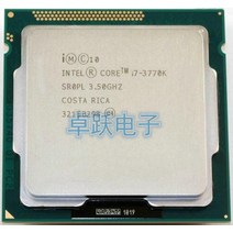 I77700 기존 프로세서 인텔 i7 3770K 쿼드 코어 LGA 1155 3.5GHz 8MB 캐시 HD 그래픽 4000 TDP 77W 데스크, 한개옵션0
