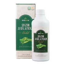 유기농 알로에 사포나리아겔 알로에겔 1000ml 배즙 첨가, 4병