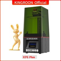 3D 프린터 프린트 기계 6 모노 6 4 3 수지 6 08 인치 2 흑백 화면 3 인쇄, kp6 플러스