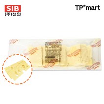 프랑스산 냉장 에멘탈 슬라이스 치즈 카나페 600g, 에멘탈슬라이스치즈 600g