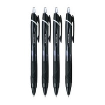 유니 제트스트림 볼펜 SXN-150-07 0.7mm 블랙, 4개