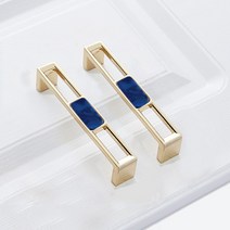 모던 엔틱 골드 가구손잡이 싱크대 손잡이, 37.에쉬블루롱 손잡이