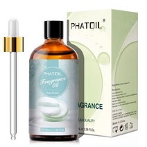 PHATOIL 블랙 오퓸 향수 에센셜 오일 화이트 머스크 신선한 리넨 허니서클 캔들 비누 립 밤 만들기 100ml, [01] 100ml, [09] Baby Powder