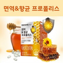 건조한 구강 피로 면역력 건강 입안이 헐었을때 잇몸 부었을때 구취 향균 작용 프로폴리스 영양제, 1BOX(2개월분)