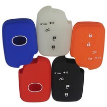 자동차 킥매트 자동차 키케이스4버튼 원격 실리콘 고무 키 뚜껑 커버 케이스 렉서스 is250 es240 es350 rx2, 02 4B NO Logo_02 빨간
