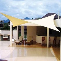 캐노피덮개 야외천막 햇빛차단 루프탑 사각그늘막, 단품