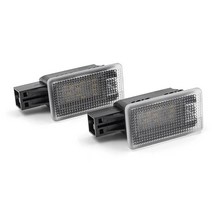 볼보 V40 용 12V LED 내장 램프 화이트 도어 쿠폰 수화물 트렁크 Footwell Light Assembly, 한개옵션1, 한개옵션0