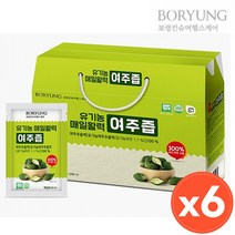국내산 유기농 여주즙 100% 60ml 여주 추출액 식약처 HACCP 인증 유기가공식품, 6개, 1800ml