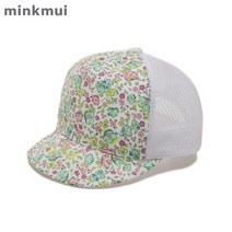 [밍크뮤] (유아) 플라워 매쉬 스냅백_3721480003