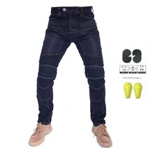 남성용 모토 장비 판탈롱 모토크로스 벨트 보호 운전 면허증 테스트, 22 D basic black_02 M