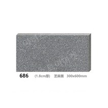 정원 조경에 설치할 사각 화강암벽돌 18mm, 다른, 참깨검정300x600mm두께1.8CM