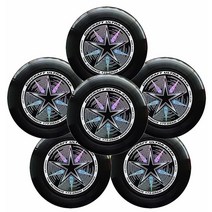 Discraft 디스크래프트 Ultra-Star 175g 얼티밋 프리스비 스포츠 디스크 (6팩) 오렌지, Black