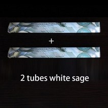2/4/6 튜브 화이트 세이지 향 스틱 대량 판매 스틱 향 거실 인도 향 버너 나무, 01 2 tubes