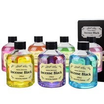 인센스 디퓨저 리필액 200ml 천연향 실내 방향제 +스틱, 인센스 디퓨저 리필액 200ml 천_리필200ml-라벤