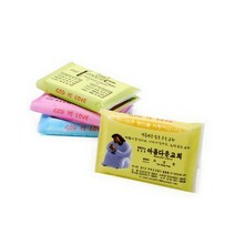 판촉물/1000개/가스펠티슈전도용물티슈/지갑티슈/기념품 답례품 인쇄제작 도매제조 공장 대량구매 단체선물, 기본1000개구매시, 인쇄없음