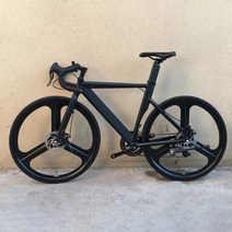trek 트랙 자전거 회색 700C 도로 낮은 바람 알루미늄 합금 프레임 가변 속도 디스크 브레이크 통근 여행 레이싱, 검은색_48cm(160cm-175cm) | 14 속도
