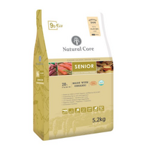 네츄럴코어 시니어 에코9b 유기농 70% 강아지사료, 5개, 5.2lg