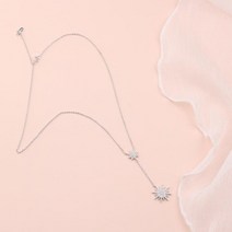 아트리아 NC02 눈꽃드롭Y자목걸이 드롭Y자 목걸이