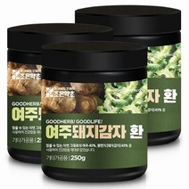 국산 여주 돼지감자환 250g x 3, 1세트