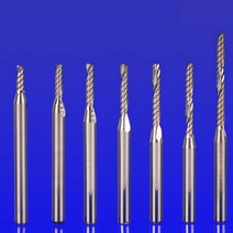 산업용 텅스텐 스틸 3.175mm 단일 에지 나선형 커터 밀도 보드 절단 도구 CNC 공작 기계, 01 Solid wood_08 17mm
