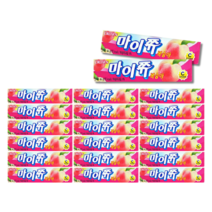 크라운 마이쮸 복숭아, 20개, 44g