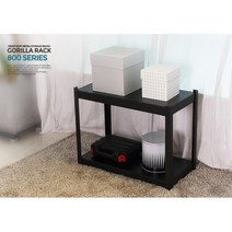 철제선반 조립식 진열장 베란다 앵글 가구선반 앵글선반 무볼트앵글스틸선반 조립식가구 무볼트랙 진열선반, 1200 2단 90 블랙