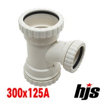 DRF 원터치 이경 Y 소켓 300x125A (PVC 신형 이음관 PPI 평화 DH 부속), 1개