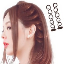 무 올림머리, 1개, 디스코머리015