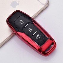 포드 머스탱 key case cover shell for 2015 2016 ford f ion mondeo머스탱 f-150 lincoln edge explorer mk 4 5, a-레드