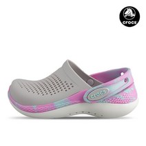 크록스 크록스키즈 라이트라이드 360 마블 아동 주니어 슬리퍼 샌들 207668-1DU