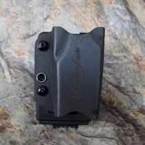 leatherman 서지 tti wave oht p4 signalkydex multitool 칼집 빠른 풀 릴리스 액세서리 도구, 티 블랙, 1개