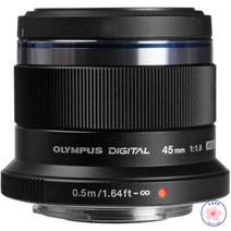 올림푸스 렌즈 M.ZUIKO DIGITAL 45mm F1.8 단렌즈 블랙, 상품선택