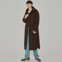 남자 울 후드 코트 롱 오버핏 빅사이즈 겨울 2컬러
