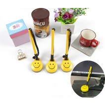 은행 관공서 접수 창구 부착식 스마일 볼펜 1P, 극장지기 본상품선택