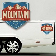 정크야드 캠핑 트레일러 대형스티커_152, 1개