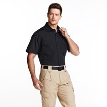 CQR CQ-TOS400 남성 반팔 셔츠 택티컬 밀리터리 남방