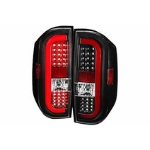 SpecD Tuning 크롬 하우징 투명 렌즈 LED 바 후미등 20102012 현대 투손 왼쪽 오른쪽 페어 어셈블리와 호환 USA 미국