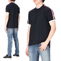 [톰브라운] (MJS112A 00050 415) 남성 삼선탭 반팔 티셔츠 20SS