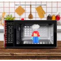 전자레인지 스팀클리너 전자레인지 스팀 청소기 소독 클리너, 블루, 1개